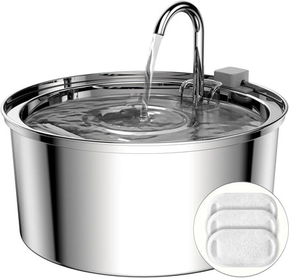 Stainless Steel Cat Water Fountain