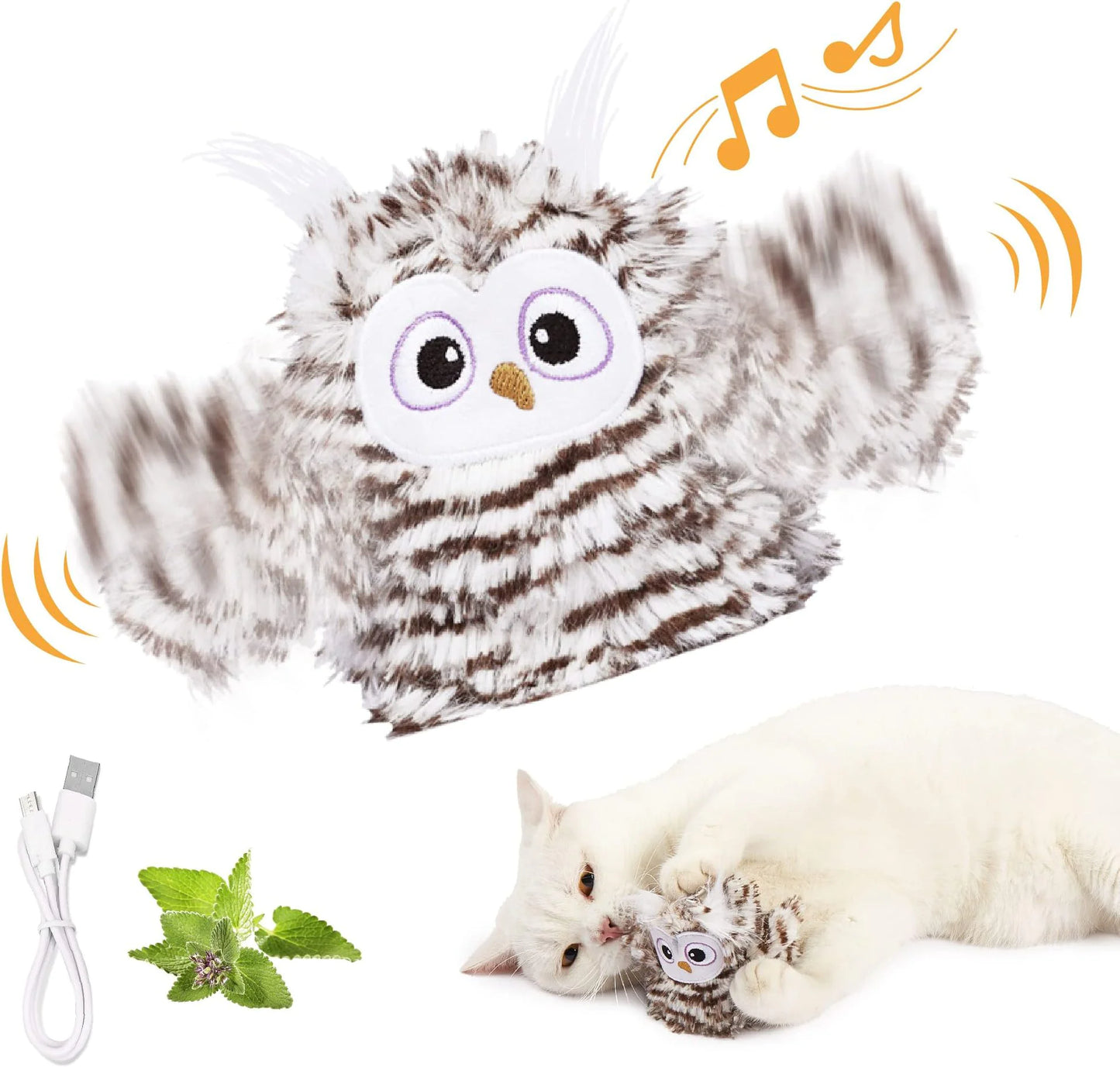 Rechargeable Cat Bird Toy